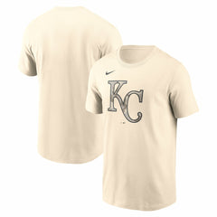 Kansas City Royals Camo Logo T-Shirt Cream | Nike