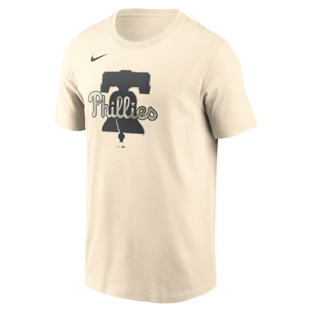 Philadelphia Phillies Camo Logo T-Shirt Cream | Nike