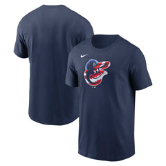 Baltimore Orioles Americana T-Shirt Navy | Nike