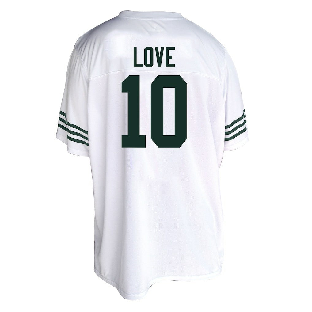 Jordan Love Green Bay Packers Women's Plus Size Fashion Jersey - White online