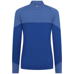 Kansas City Royals Levelwear Women's Classic Stripes Insignia 2.0 Raglan Quarter-Zip Top Royal