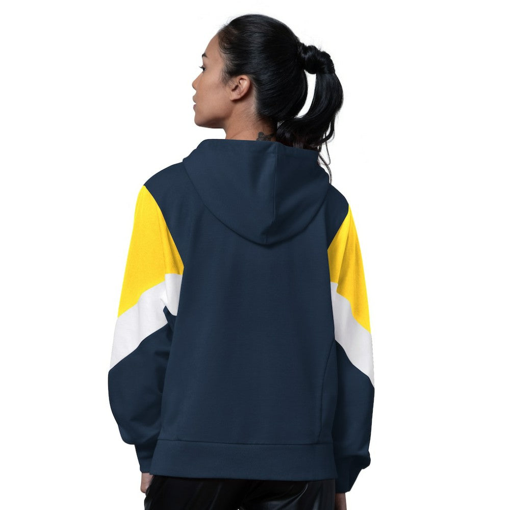 Milwaukee Brewers Starter Women's Scrimmage Pullover Hoodie Navy