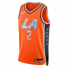 Kawhi Leonard LA Clippers Unisex 2025/26 Swingman Jersey - Orange - City Edition