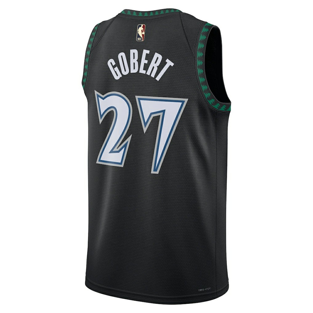 Rudy Gobert Minnesota Timberwolves Unisex Swingman Jersey - Classic Edition - Black