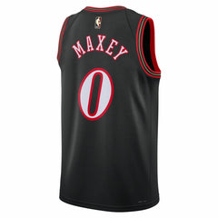Tyrese Maxey Philadelphia 76ers Unisex Swingman Jersey - Classic Edition - Black