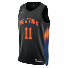 Jalen Brunson New York Knicks Jordan Brand Unisex Swingman Jersey - Statement Edition - Black shop