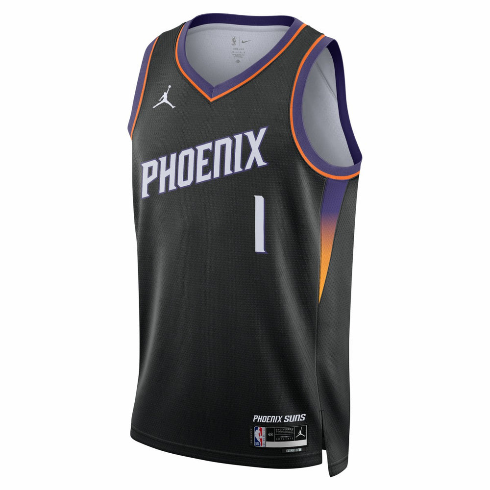 Devin Booker Phoenix Suns Jordan Brand Unisex Swingman Jersey - Statement Edition - Black on sale