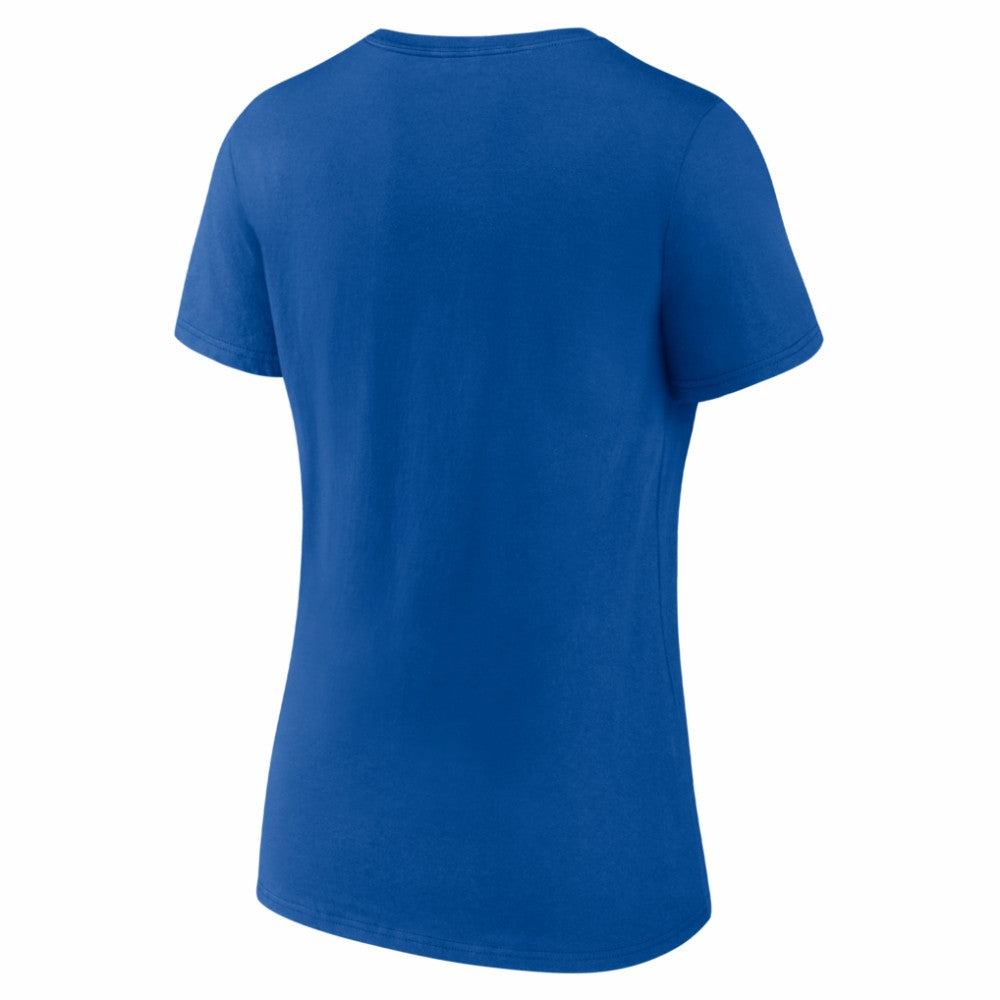Kansas City Royals Women's Logo V-Neck T-Shirt Royal