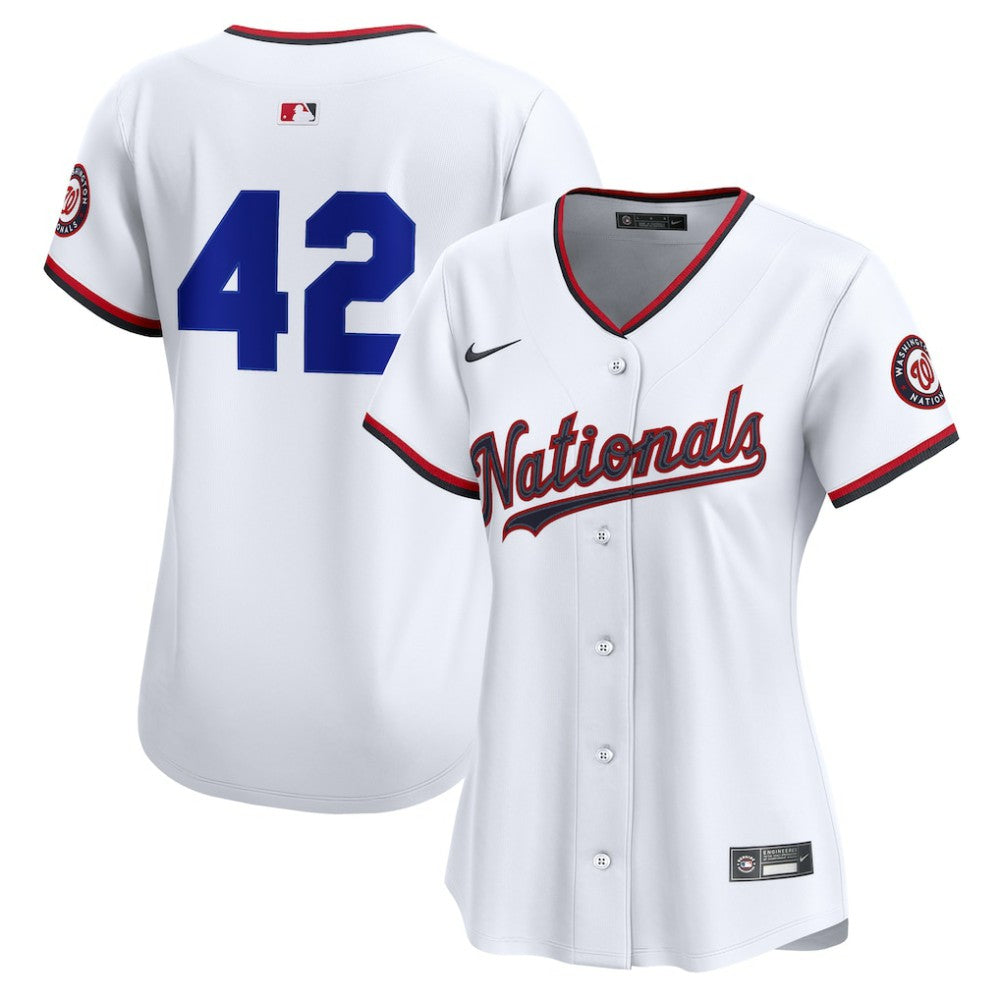 Washington Nationals Home 2025 Jackie Robinson Day Limited Jersey?- White