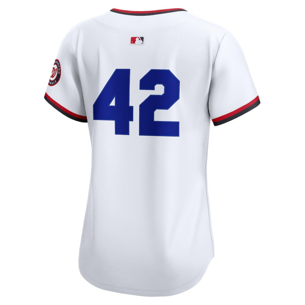 Washington Nationals Home 2025 Jackie Robinson Day Limited Jersey?- White
