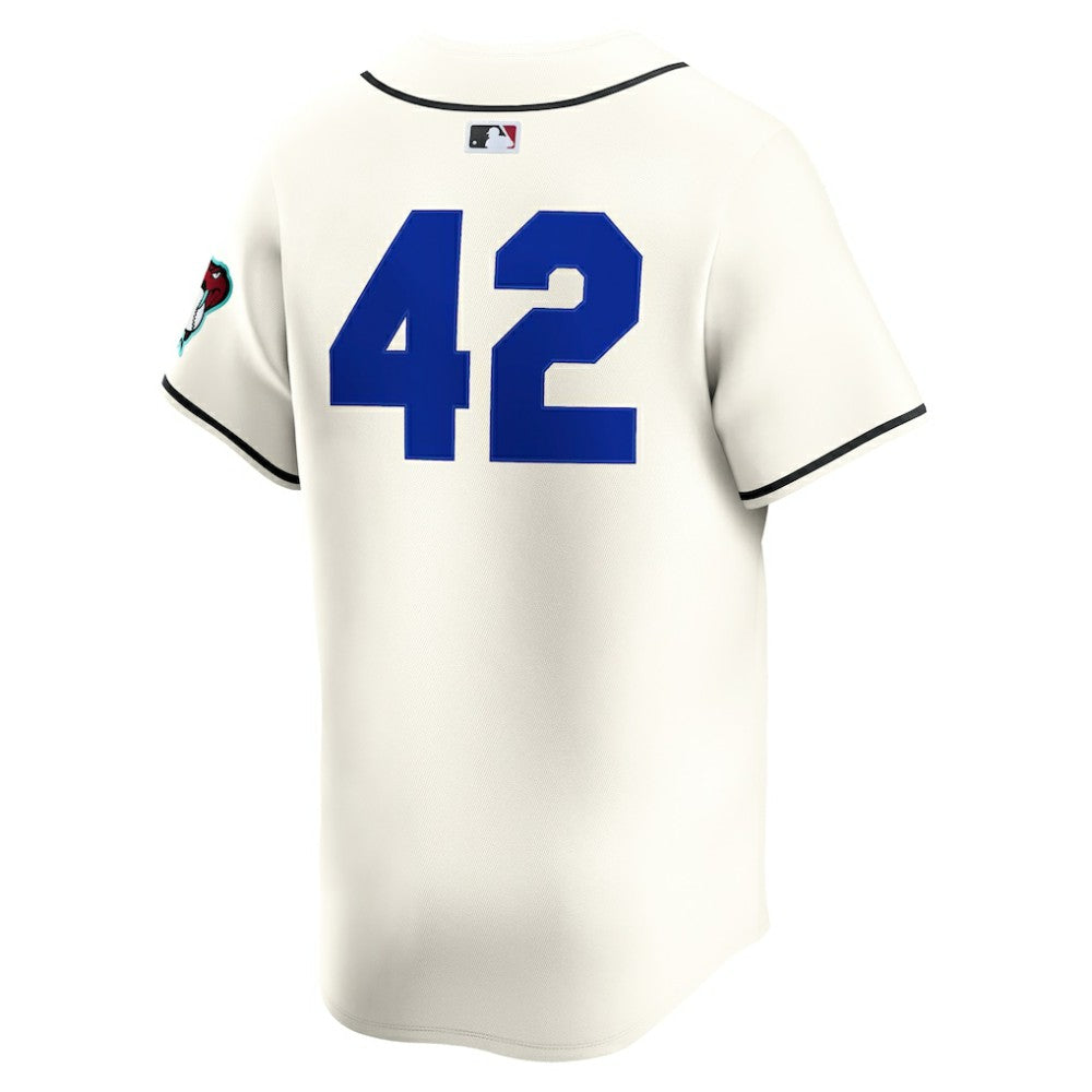 Arizona Diamondbacks Home 2025 Jackie Robinson Day Limited Jersey?- Cream