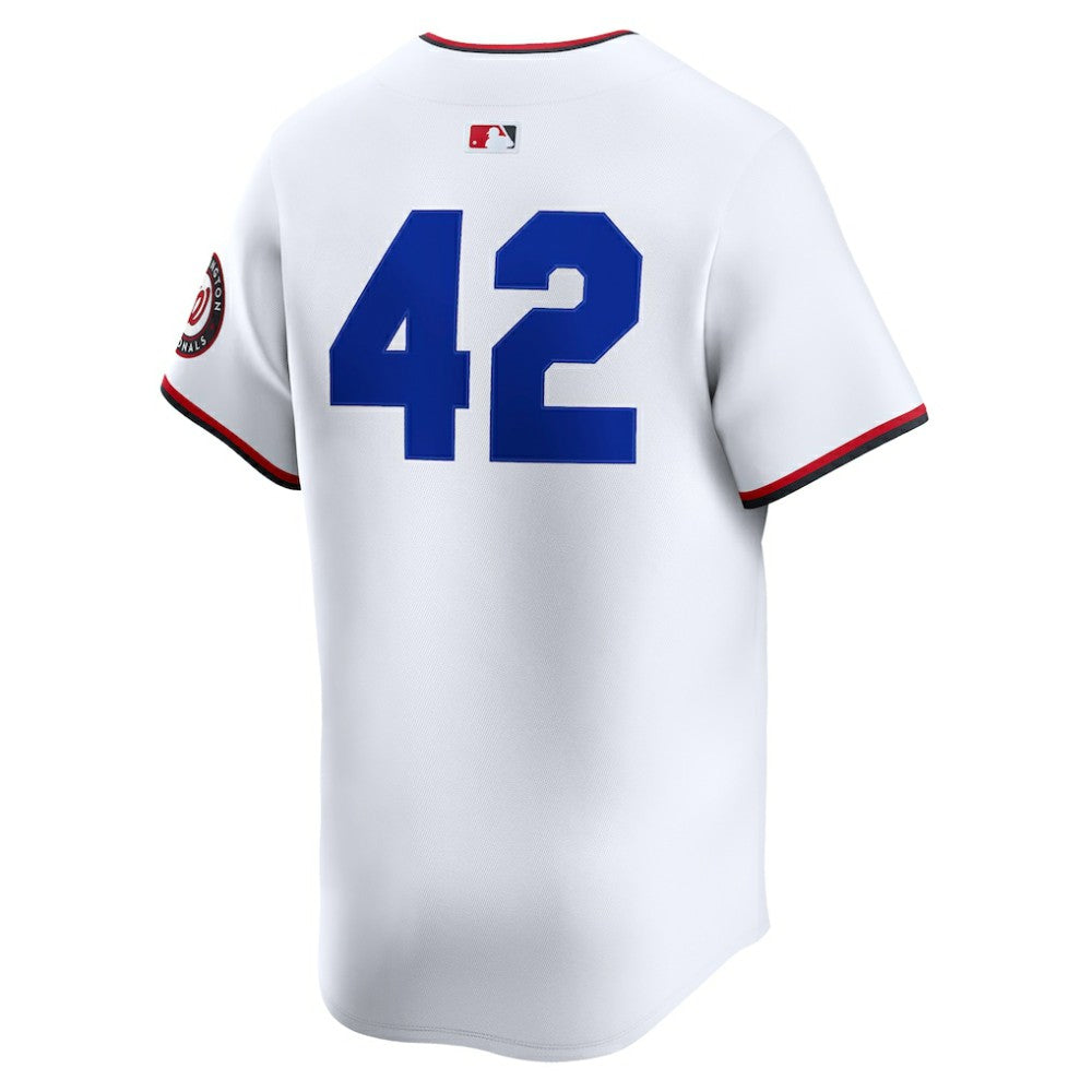 Washington Nationals Home 2025 Jackie Robinson Day Limited Jersey?- White