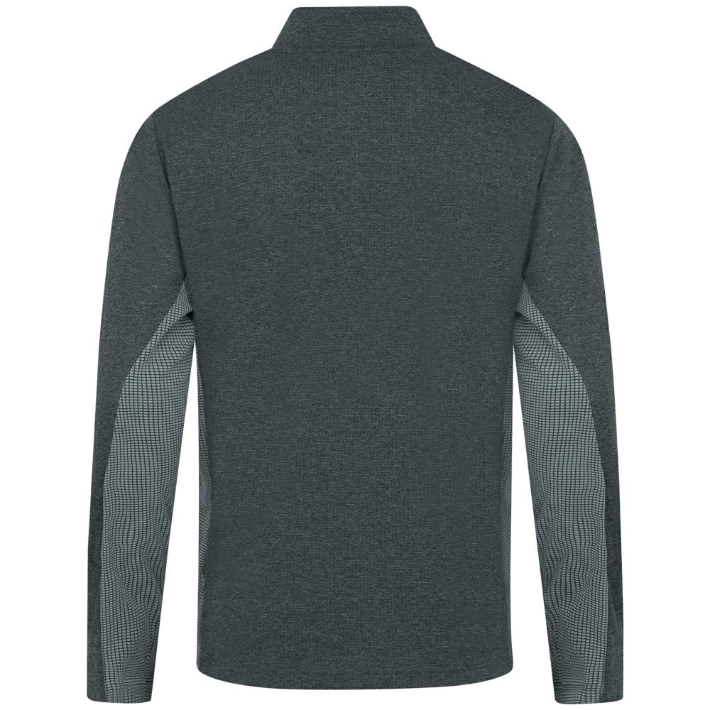 New York Mets Levelwear Waffle Insignia 2.0 Quarter-Zip Pullover Heather Black