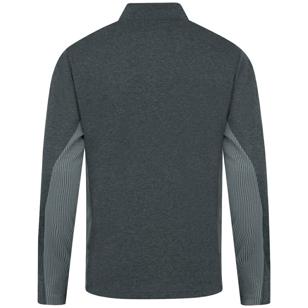St. Louis Cardinals Levelwear Waffle Insignia 2.0 Quarter-Zip Pullover Heather Black
