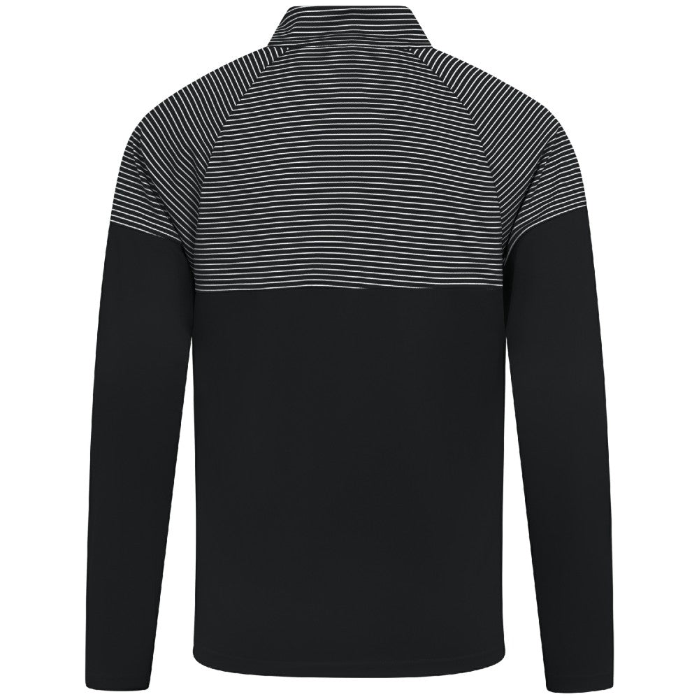 Miami Marlins Levelwear Classic Stripes Insignia 2.0 Pullover Black