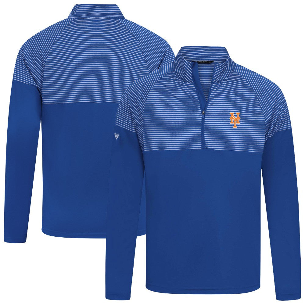 New York Mets Levelwear Classic Stripes Insignia 2.0 Pullover Royal