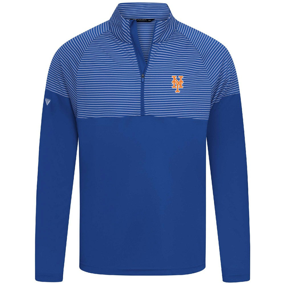 New York Mets Levelwear Classic Stripes Insignia 2.0 Pullover Royal