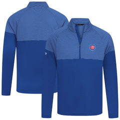Chicago Cubs Levelwear Classic Stripes Insignia 2.0 Pullover Royal