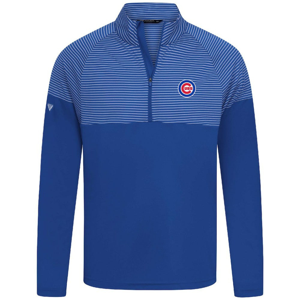 Chicago Cubs Levelwear Classic Stripes Insignia 2.0 Pullover Royal