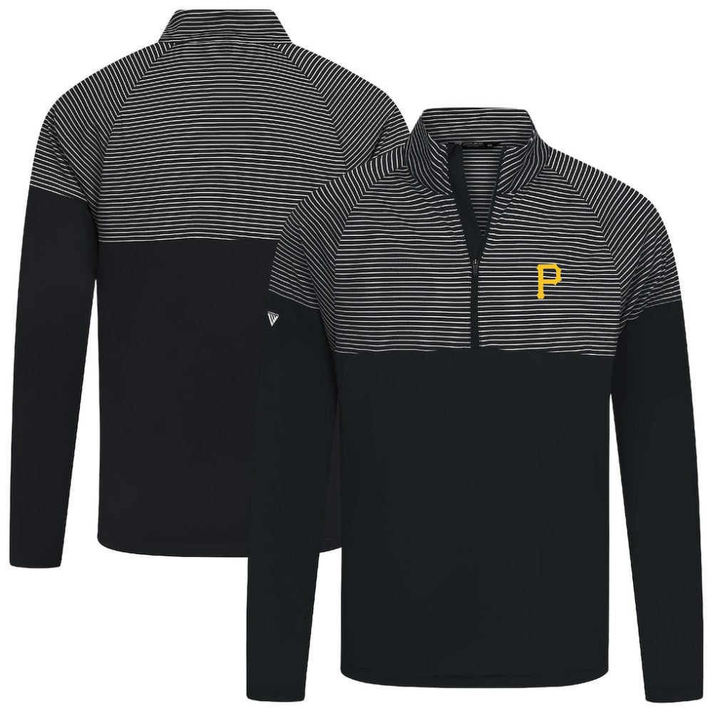 Pittsburgh Pirates Levelwear Classic Stripes Insignia 2.0 Pullover Black