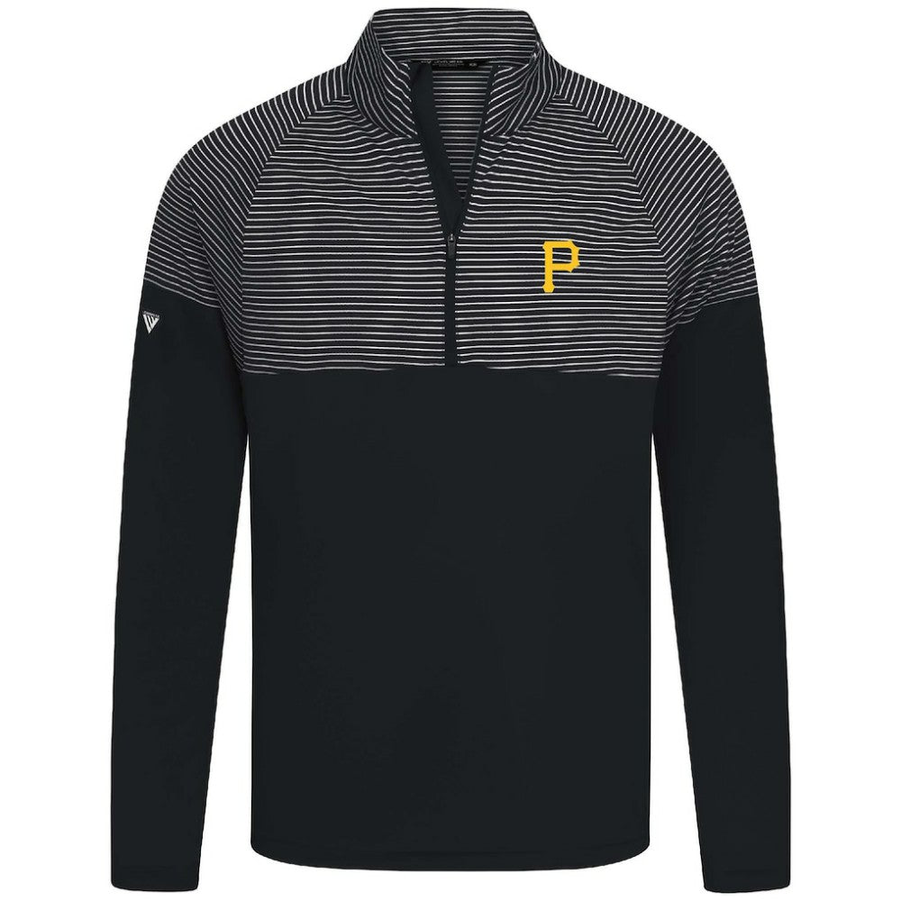 Pittsburgh Pirates Levelwear Classic Stripes Insignia 2.0 Pullover Black
