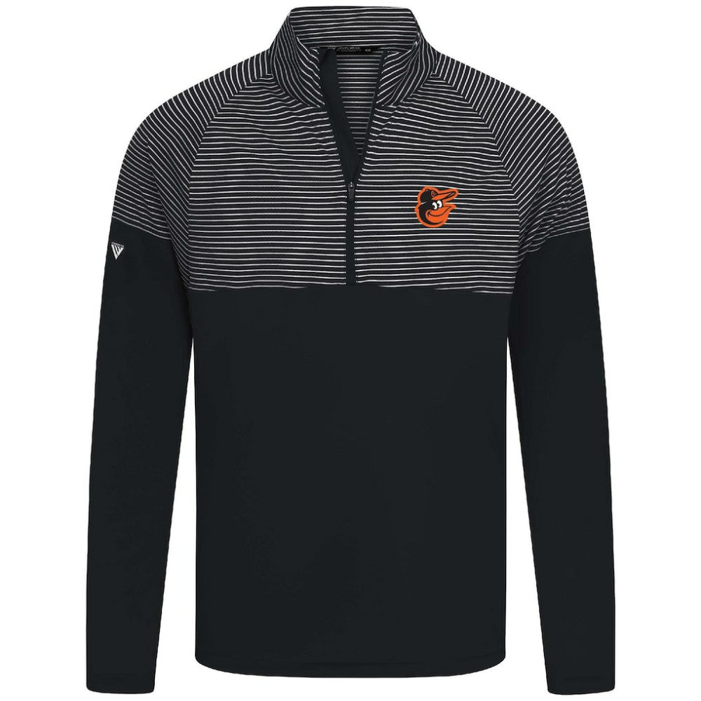 Baltimore Orioles Levelwear Classic Stripes Insignia 2.0 Pullover Black