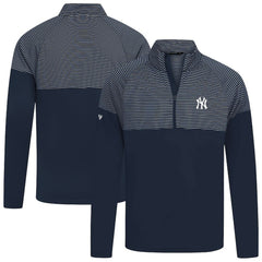 New York Yankees Levelwear Classic Stripes Insignia 2.0 Pullover Navy
