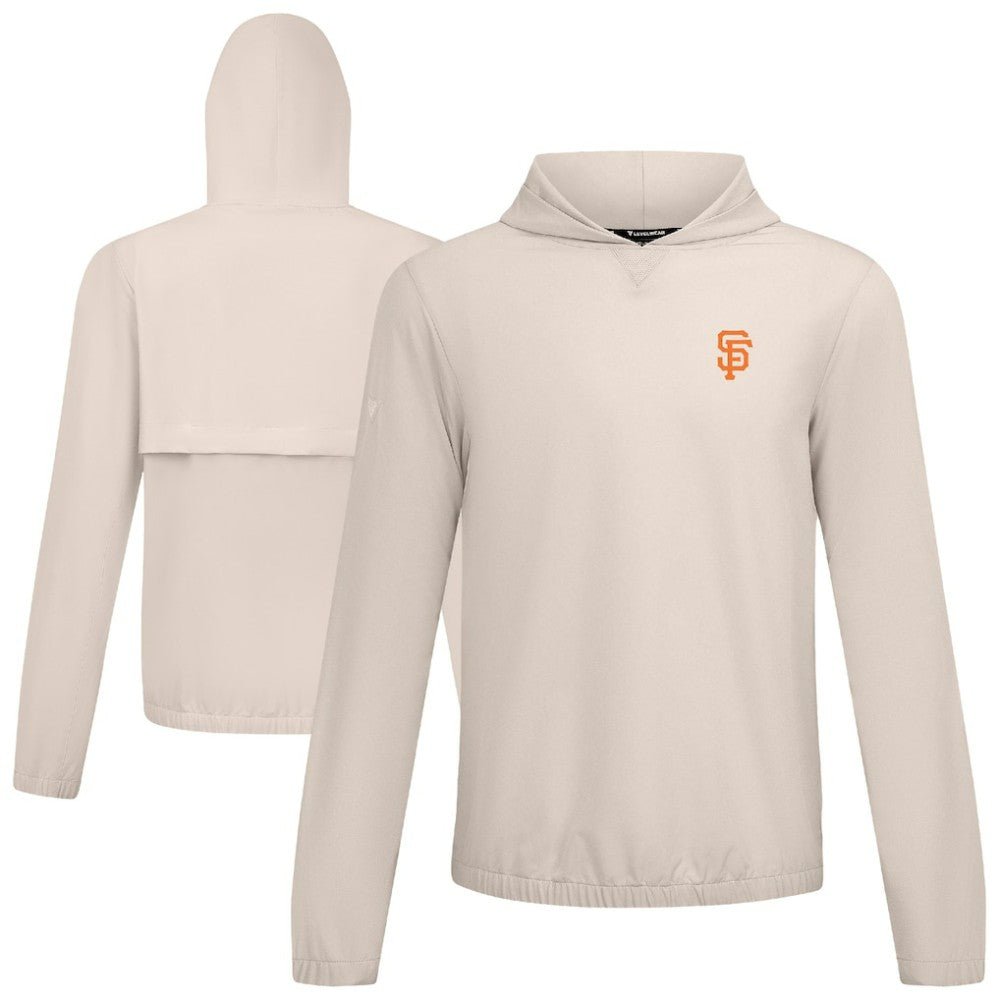 San Francisco Giants Levelwear Action Insignia 2.0 Pullover Hoodie Khaki