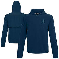 Seattle Mariners Levelwear Action Insignia 2.0 Pullover Hoodie Navy
