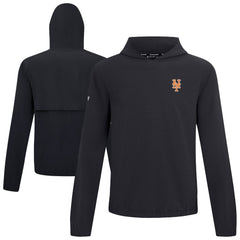 New York Mets Levelwear Action Insignia 2.0 Pullover Hoodie Black