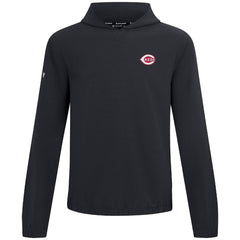 Cincinnati Reds Levelwear Action Insignia 2.0 Pullover Hoodie Black