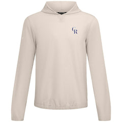 Colorado Rockies Levelwear Action Insignia 2.0 Pullover Hoodie Khaki