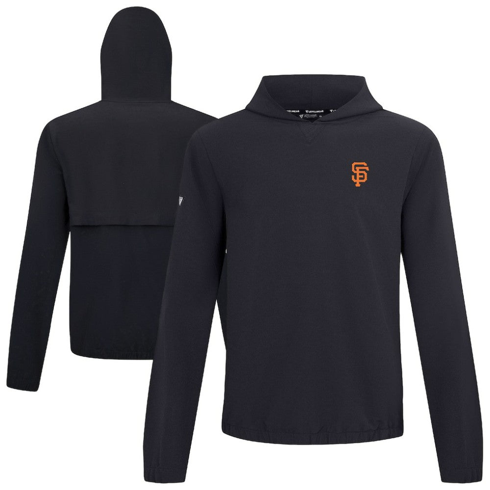 San Francisco Giants Levelwear Action Insignia 2.0 Pullover Hoodie Black