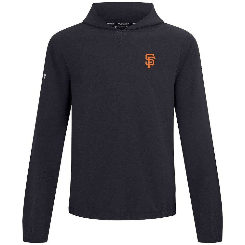 San Francisco Giants Levelwear Action Insignia 2.0 Pullover Hoodie Black