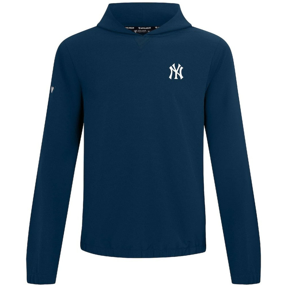 New York Yankees Levelwear Action Insignia 2.0 Pullover Hoodie Navy