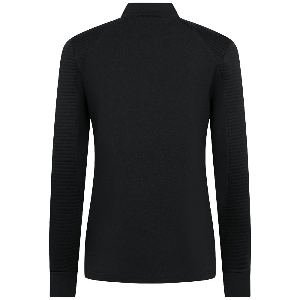 Miami Marlins Levelwear Women's Power Insignia 2.0 Quarter-Zip Pullover Top Black