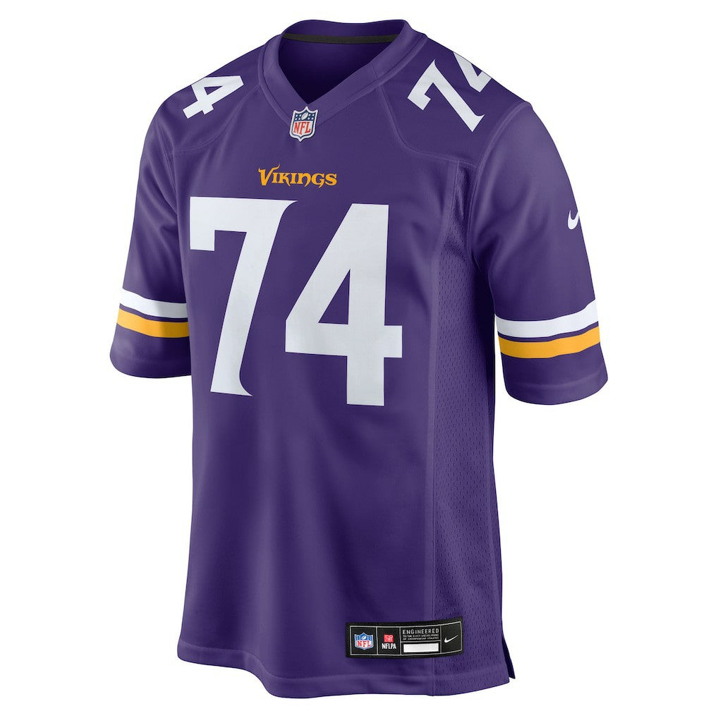Donovan Jackson Minnesota Vikings 2025 NFL Draft First Round Pick Game Jersey - Purple