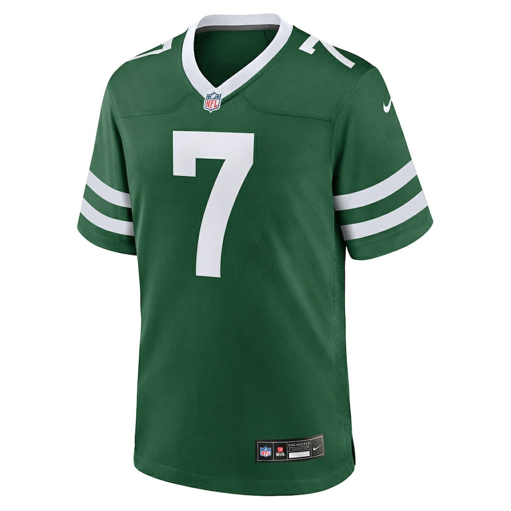 Justin Fields New York Jets Game Player Jersey - Legacy Green