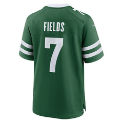 Justin Fields New York Jets Game Player Jersey - Legacy Green
