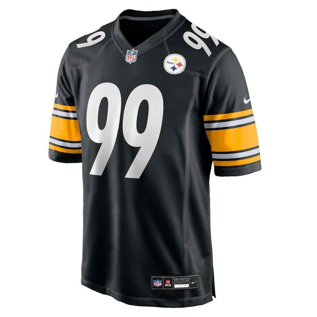 Derrick Harmon Pittsburgh Steelers 2025 NFL Draft First Round Pick Game Jersey - Black