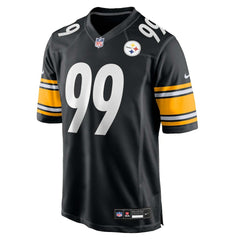 Derrick Harmon Pittsburgh Steelers 2025 NFL Draft First Round Pick Game Jersey - Black