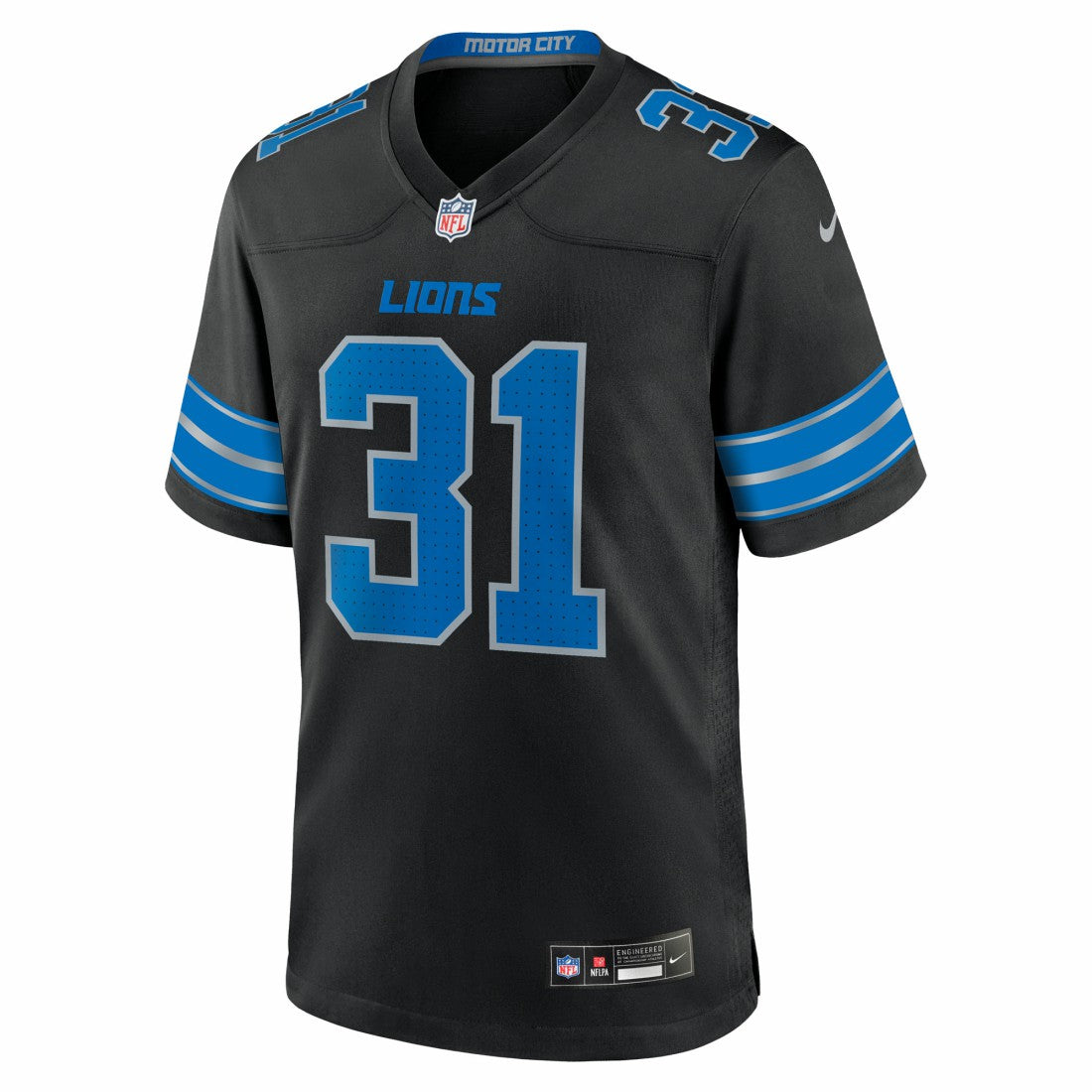 Kerby Joseph Detroit Lions Alternate Game Jersey - Black