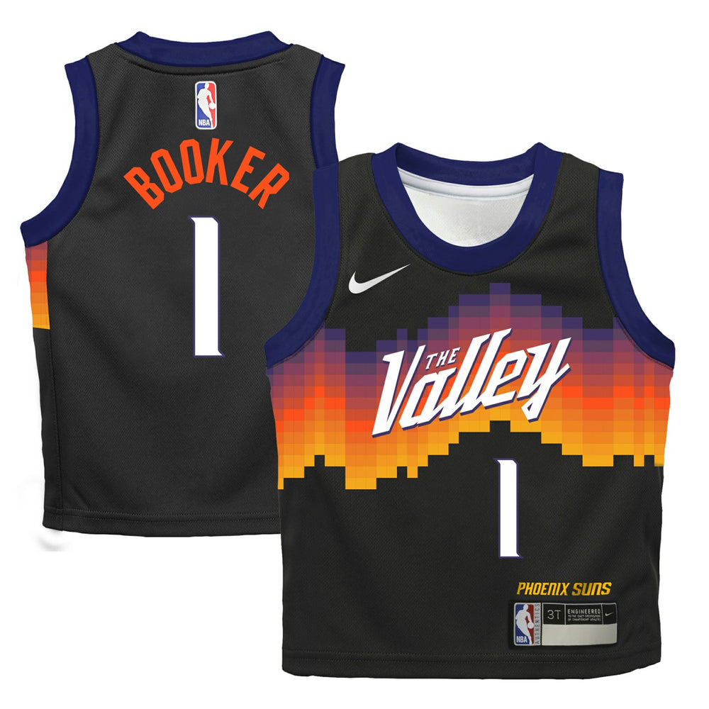 Devin Booker Phoenix Suns Preschool 2025/26 City Edition Swingman Jersey - Black