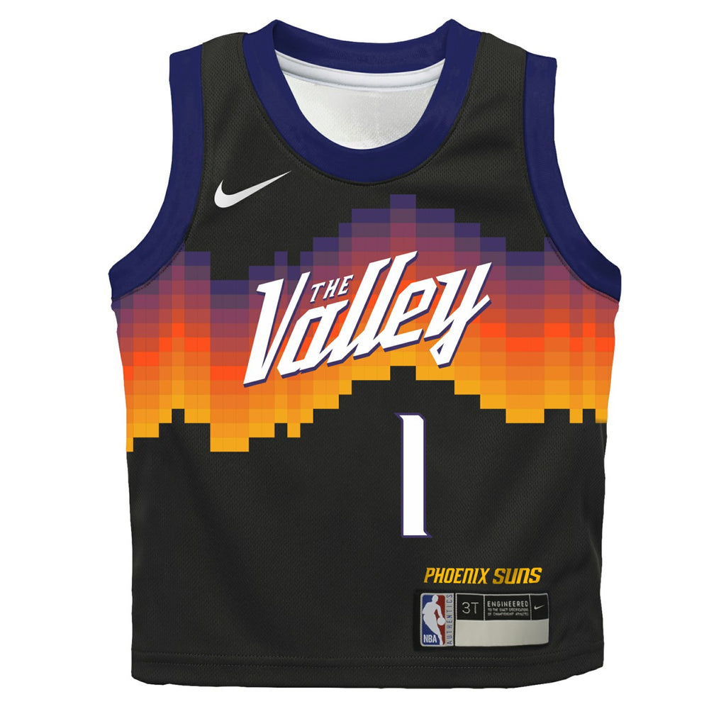 Devin Booker Phoenix Suns Preschool 2025/26 City Edition Swingman Jersey - Black