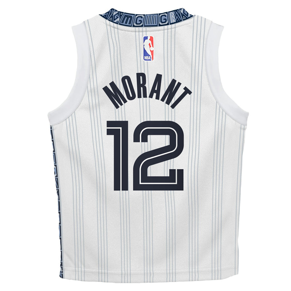 Ja Morant Memphis Grizzlies Preschool 2025/26 City Edition Swingman Jersey - White