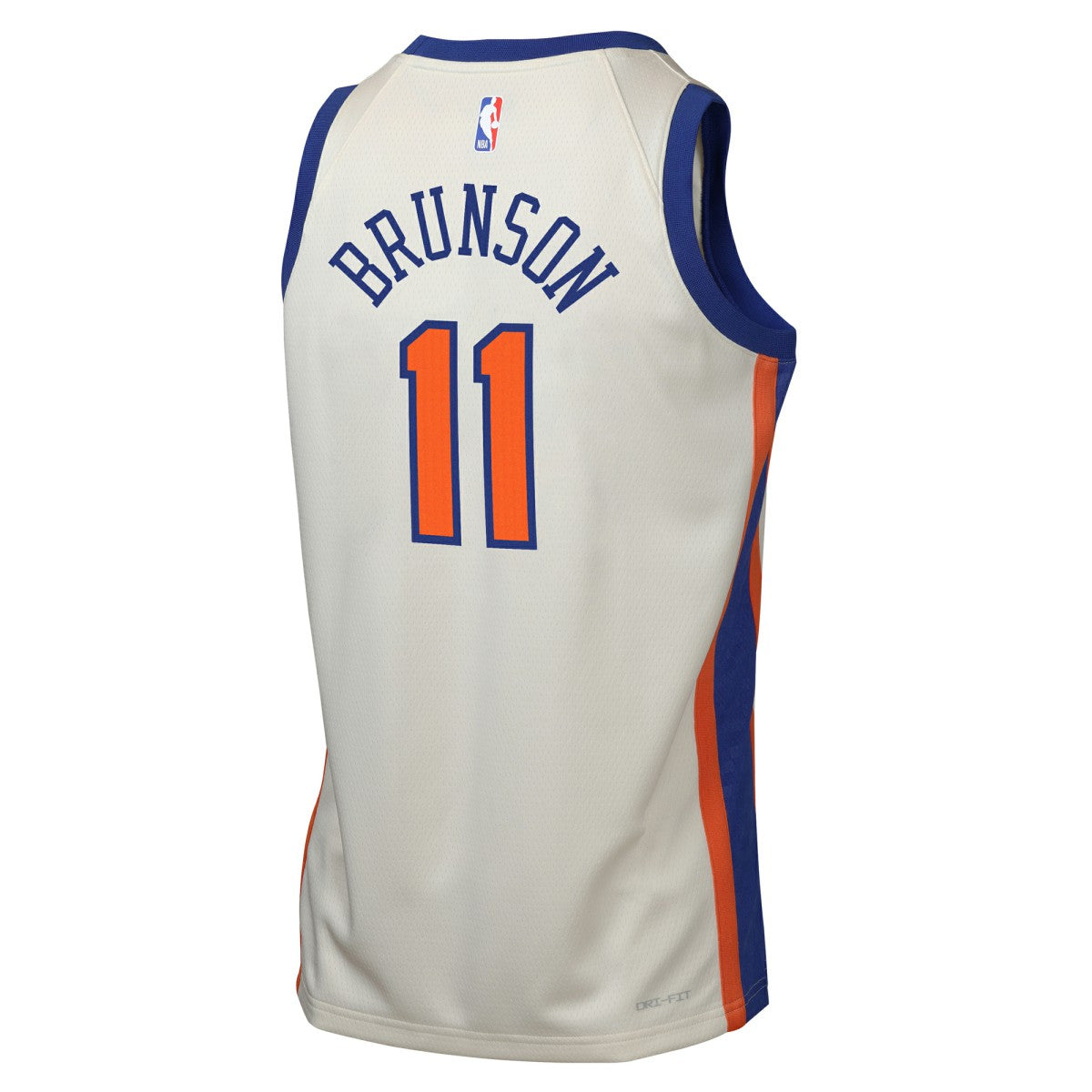 Jalen Brunson New York Knicks Youth 2025/26 City Edition Swingman Jersey - Cream