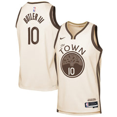 Jimmy Butler III Golden State Warriors Youth 2025/26 City Edition Swingman Jersey sale - Tan