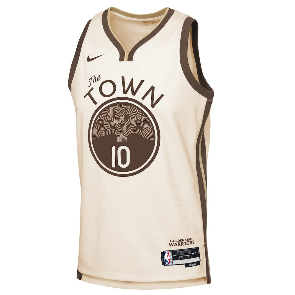 Jimmy Butler III Golden State Warriors Youth 2025/26 City Edition Swingman Jersey sale - Tan