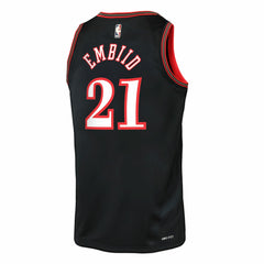 Joel Embiid Philadelphia 76ers Youth Swingman Jersey - Classic Edition - Black