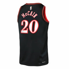 Jared McCain Philadelphia 76ers Youth Swingman Jersey - Classic Edition - Black